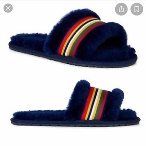 Emu Wrenlette Slippers Navy